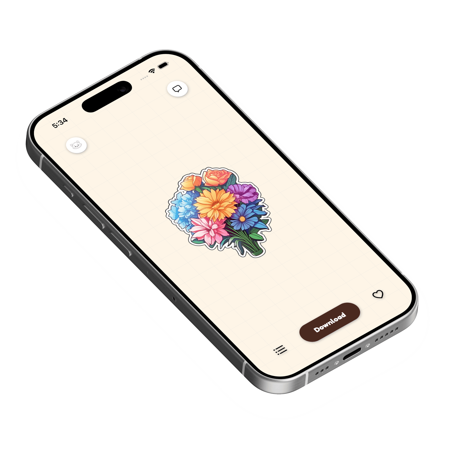 Démo de l'application haenaegi montrant un minuteur de concentration pour des sessions d'étude productives